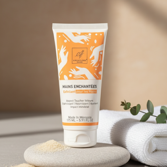 MAINS ENCHANTÉES – Exfoliant pour les Mains.